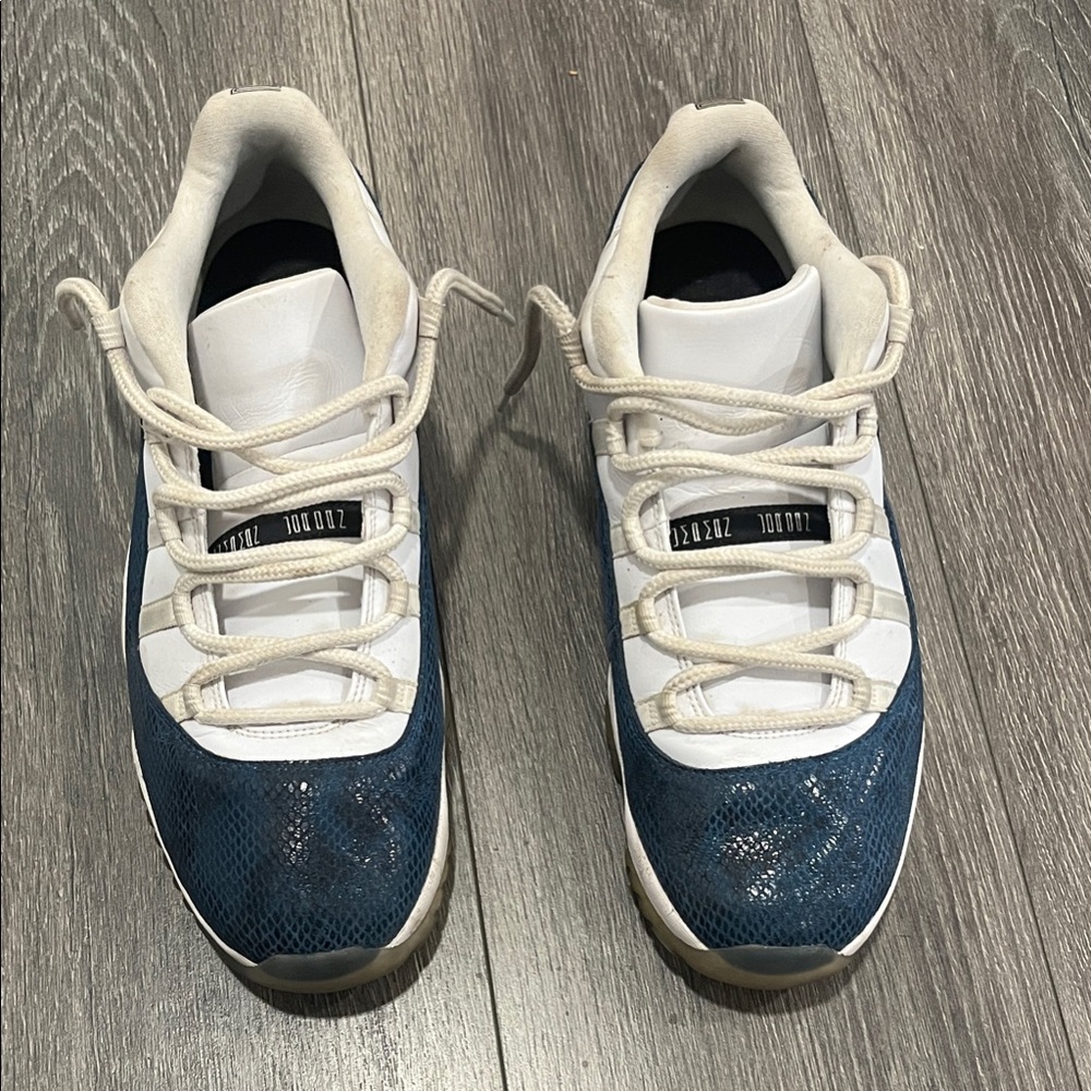 Jordan Blue and White Men's Shoes